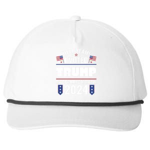 Trump Campaign 2024 Snapback Five-Panel Rope Hat