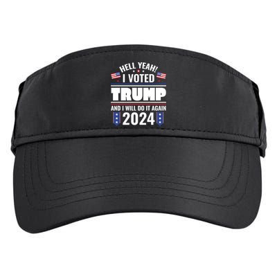 Trump Campaign 2024 Adult Drive Performance Visor