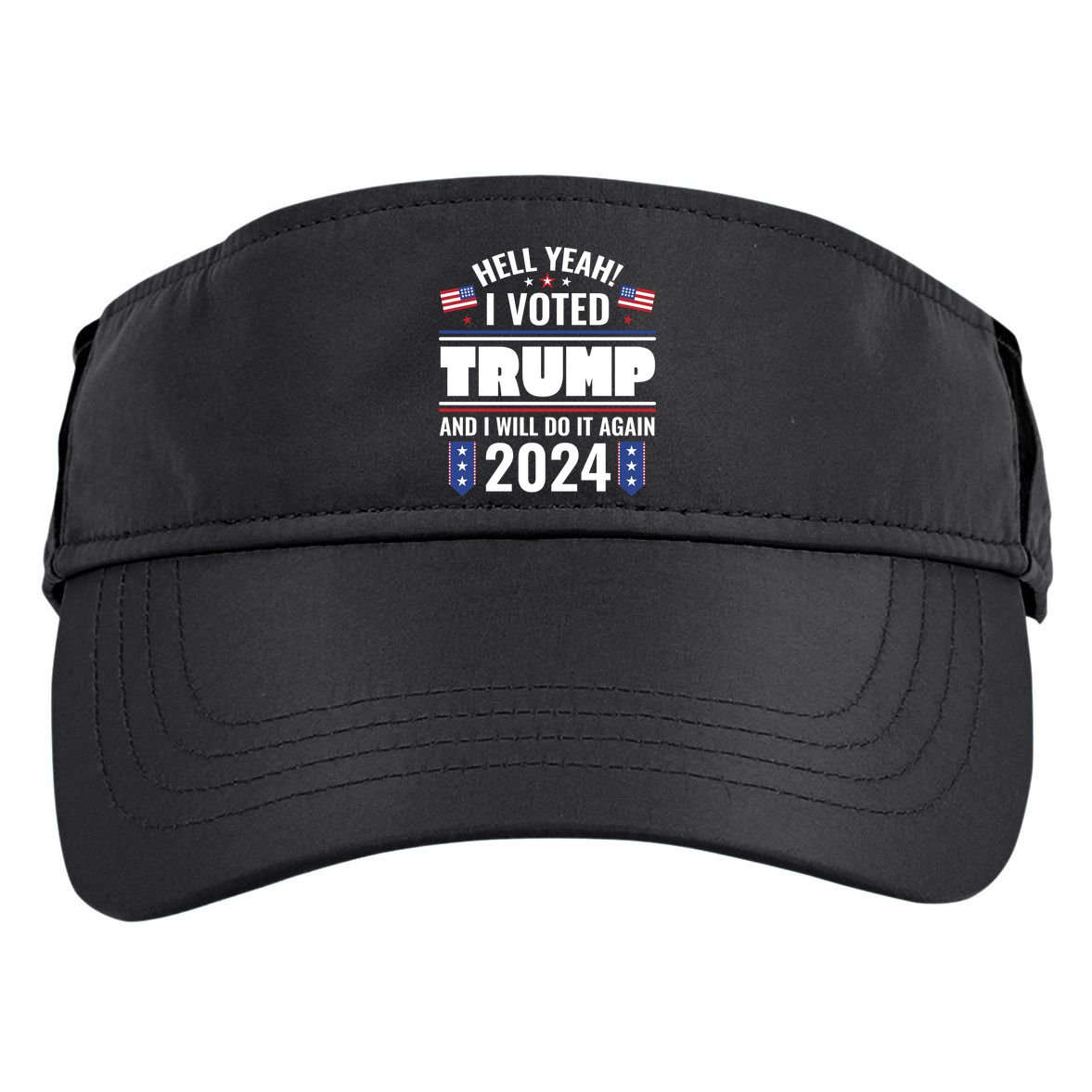Trump Campaign 2024 Adult Drive Performance Visor