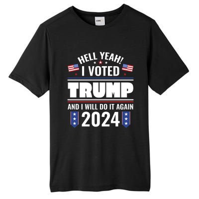 Trump Campaign 2024 Tall Fusion ChromaSoft Performance T-Shirt