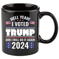 Trump Campaign 2024 11oz C Handle Ceramic Mug