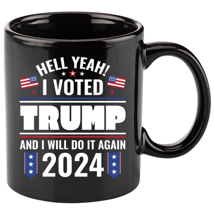 Trump Campaign 2024 11oz C Handle Ceramic Mug