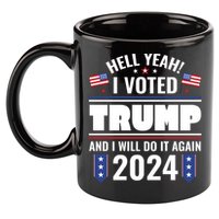 Trump Campaign 2024 11oz C Handle Ceramic Mug