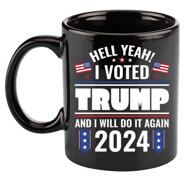 Trump Campaign 2024 11oz C Handle Ceramic Mug