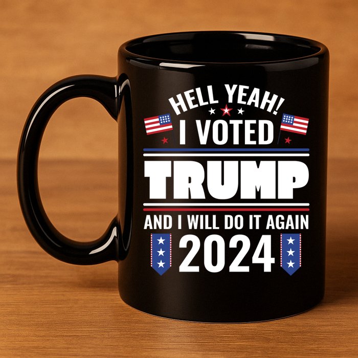 Trump Campaign 2024 11oz C Handle Ceramic Mug
