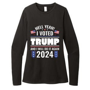 Trump Campaign 2024 Womens CVC Long Sleeve Shirt