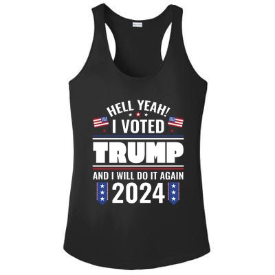 Trump Campaign 2024 Ladies PosiCharge Competitor Racerback Tank