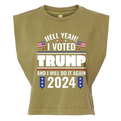 Trump Campaign 2024 Garment-Dyed Women's Muscle Tee