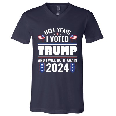 Trump Campaign 2024 V-Neck T-Shirt