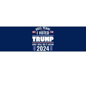 Trump Campaign 2024 Bumper Sticker