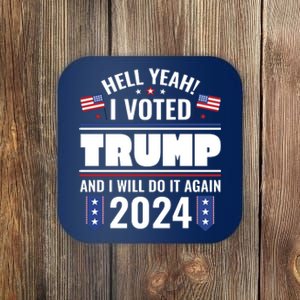 Trump Campaign 2024 Coaster