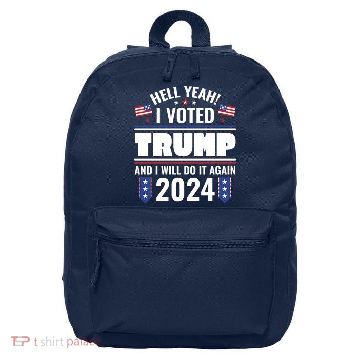 Trump Campaign 2024 16 in Basic Backpack