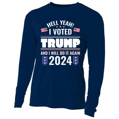 Trump Campaign 2024 Cooling Performance Long Sleeve Crew