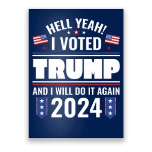 Trump Campaign 2024 Poster