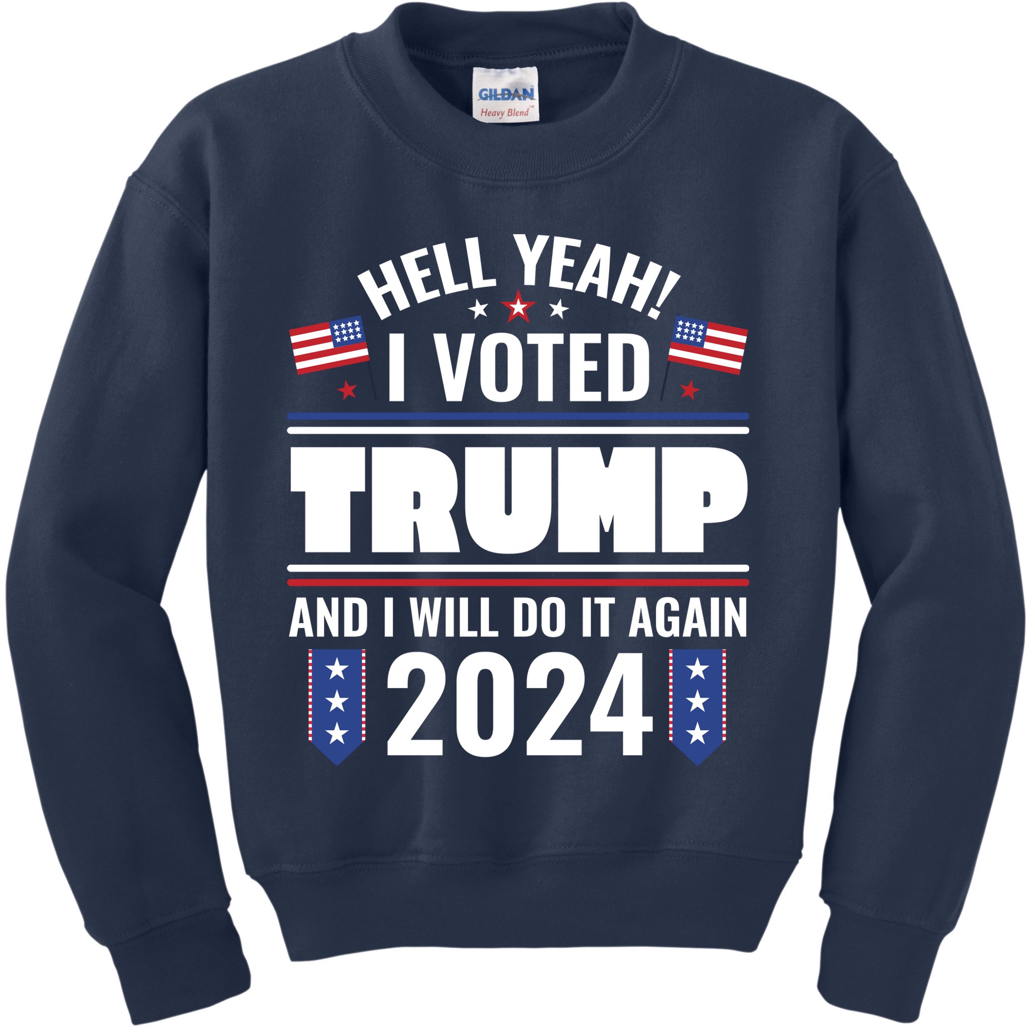 Trump Campaign 2024 Kids Sweatshirt