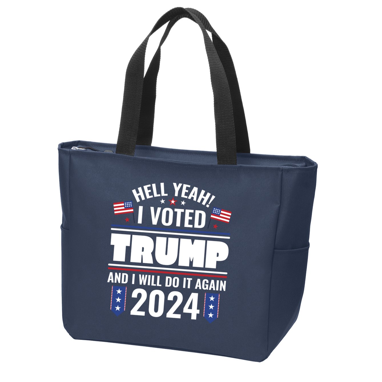 Trump Campaign 2024 Zip Tote Bag