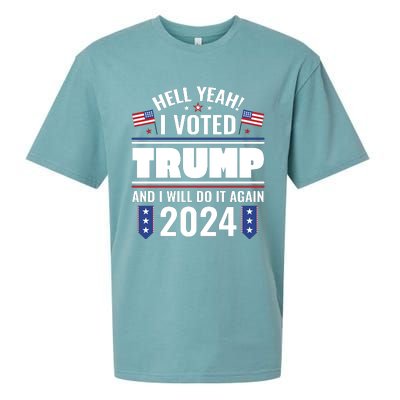 Trump Campaign 2024 Sueded Cloud Jersey T-Shirt