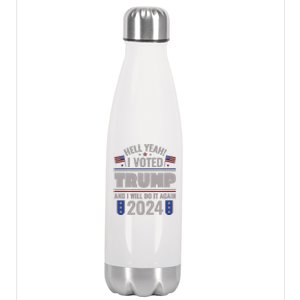 Trump Campaign 2024 Stainless Steel Insulated Water Bottle