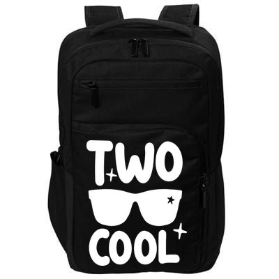 Two Cool 2nd Birthday Gift 2 Year Old Boy Second Bday Impact Tech Backpack