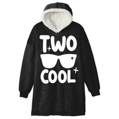 Two Cool 2nd Birthday Gift 2 Year Old Boy Second Bday Hooded Wearable Blanket