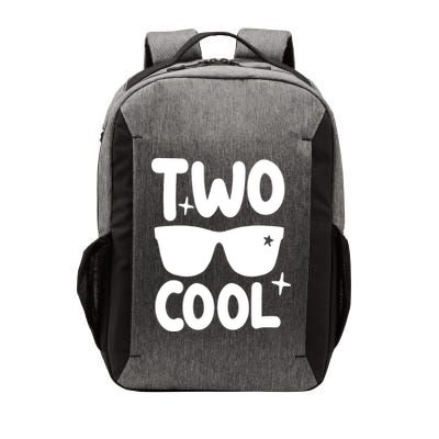 Two Cool 2nd Birthday Gift 2 Year Old Boy Second Bday Vector Backpack