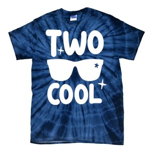 Two Cool 2nd Birthday Gift 2 Year Old Boy Second Bday Tie-Dye T-Shirt