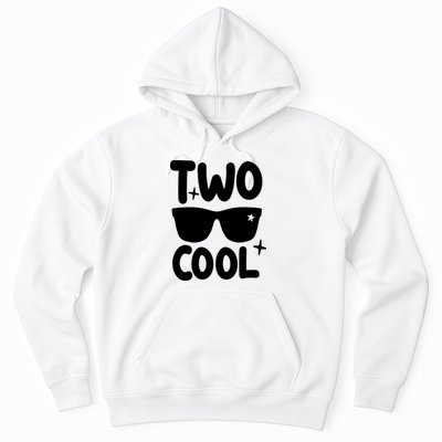 Two Cool 2nd Birthday Gift 2 Year Old Boy Second Bday Hoodie