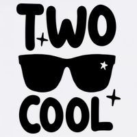 Two Cool 2nd Birthday Gift 2 Year Old Boy Second Bday Button