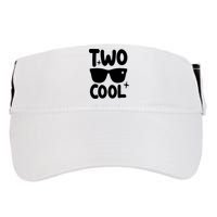 Two Cool 2nd Birthday Gift 2 Year Old Boy Second Bday Adult Drive Performance Visor