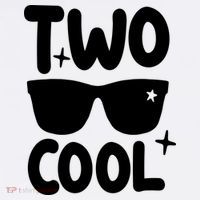 Two Cool 2nd Birthday Gift 2 Year Old Boy Second Bday Cooling Performance Long Sleeve Crew