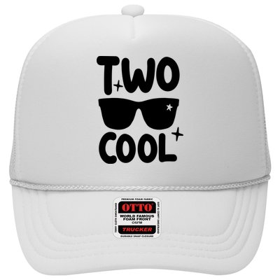 Two Cool 2nd Birthday Gift 2 Year Old Boy Second Bday Trucker Hat