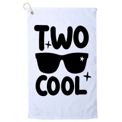 Two Cool 2nd Birthday Gift 2 Year Old Boy Second Bday Golf Towel