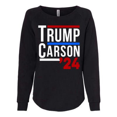 Trump Carson 2024 Womens California Wash Sweatshirt