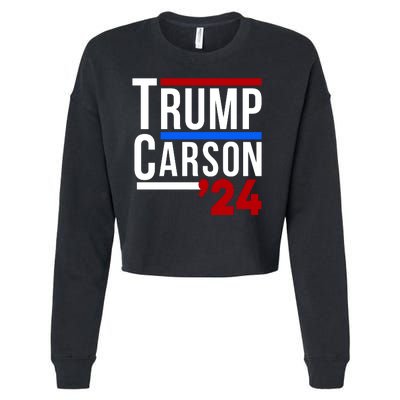 Trump Carson 2024 Cropped Pullover Crew