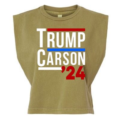 Trump Carson 2024 Garment-Dyed Women's Muscle Tee