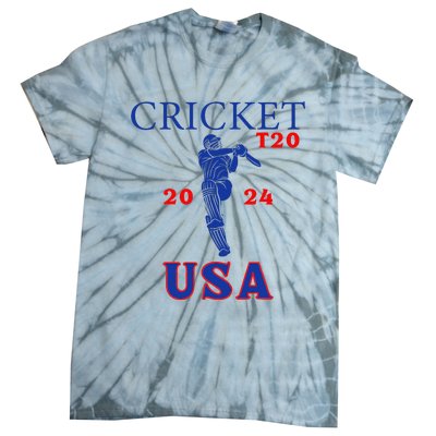 T20 Cricket 2024 Usa Tie-Dye T-Shirt