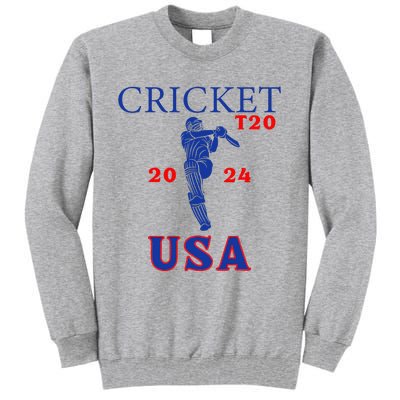 T20 Cricket 2024 Usa Tall Sweatshirt