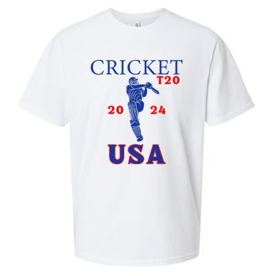 T20 Cricket 2024 Usa Sueded Cloud Jersey T-Shirt