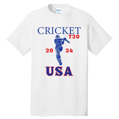 T20 Cricket 2024 Usa Tall T-Shirt