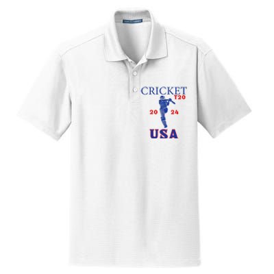 T20 Cricket 2024 Usa Dry Zone Grid Polo