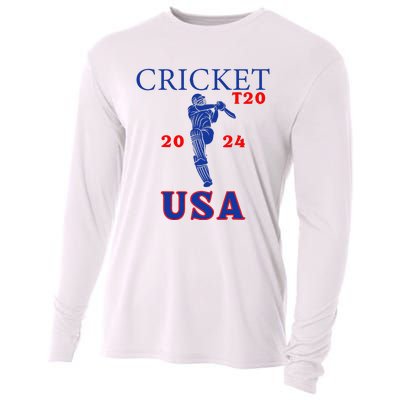 T20 Cricket 2024 Usa Cooling Performance Long Sleeve Crew