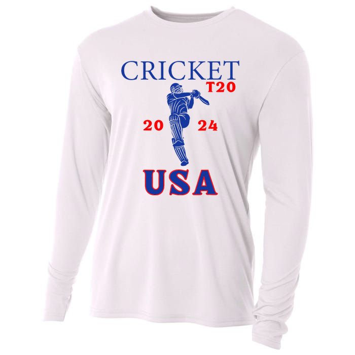 T20 Cricket 2024 Usa Cooling Performance Long Sleeve Crew