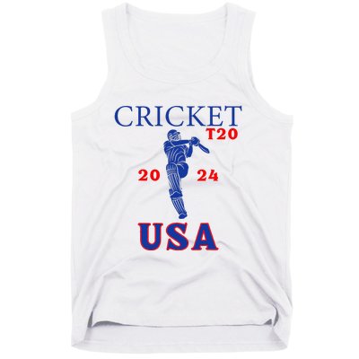 T20 Cricket 2024 Usa Tank Top