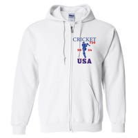 T20 Cricket 2024 Usa Full Zip Hoodie