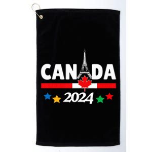 Team Canada 2024 Paris Sport Games Platinum Collection Golf Towel