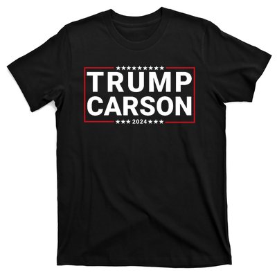 Trump Carson 2024 For President Vp Republican Election T-Shirt