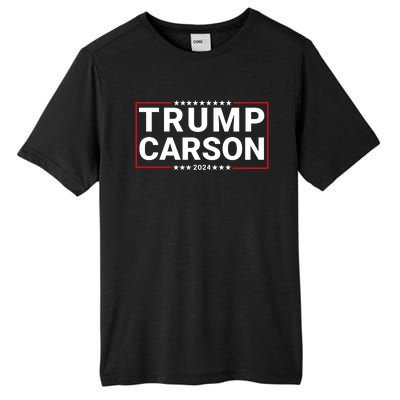 Trump Carson 2024 For President Vp Republican Election Tall Fusion ChromaSoft Performance T-Shirt