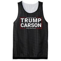 Trump Carson 2024 For President Vp Republican Election Mesh Reversible Basketball Jersey Tank