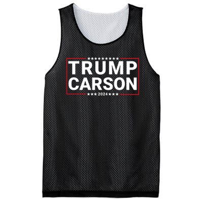 Trump Carson 2024 For President Vp Republican Election Mesh Reversible Basketball Jersey Tank