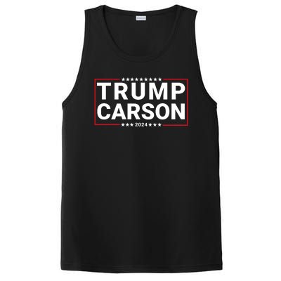 Trump Carson 2024 For President Vp Republican Election PosiCharge Competitor Tank